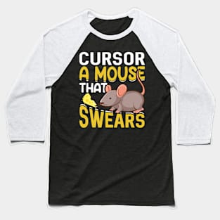 Rat Mouse Rodents Baseball T-Shirt